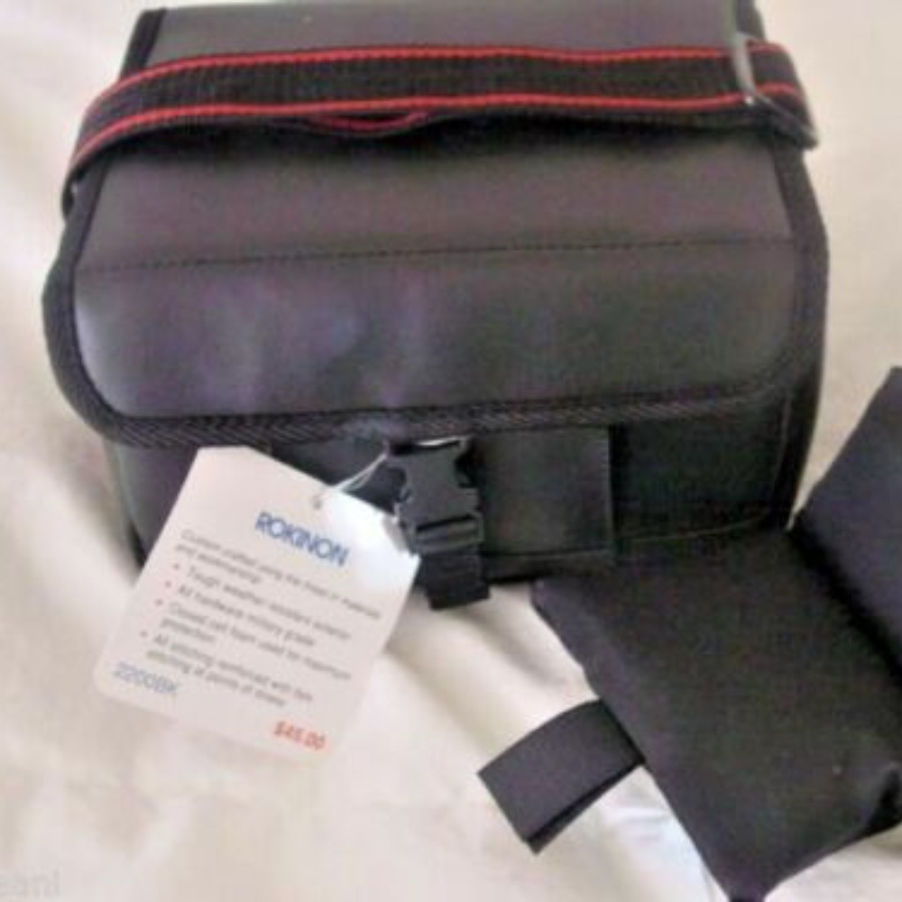 Rokinon BLACK Padded Camera & Accessory Shoulder Bag NEW